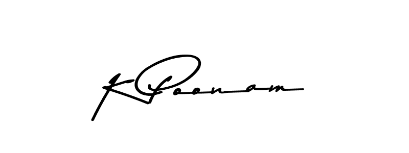 Use a signature maker to create a handwritten signature online. With this signature software, you can design (Asem Kandis PERSONAL USE) your own signature for name K Poonam. K Poonam signature style 9 images and pictures png