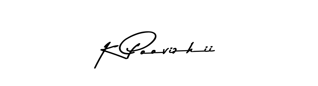 Also You can easily find your signature by using the search form. We will create K Poovizhii name handwritten signature images for you free of cost using Asem Kandis PERSONAL USE sign style. K Poovizhii signature style 9 images and pictures png