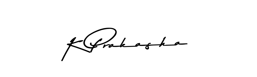 Make a beautiful signature design for name K Prakasha. With this signature (Asem Kandis PERSONAL USE) style, you can create a handwritten signature for free. K Prakasha signature style 9 images and pictures png