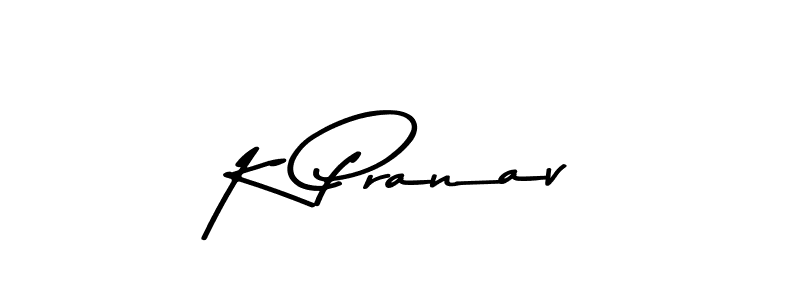 Best and Professional Signature Style for K Pranav. Asem Kandis PERSONAL USE Best Signature Style Collection. K Pranav signature style 9 images and pictures png