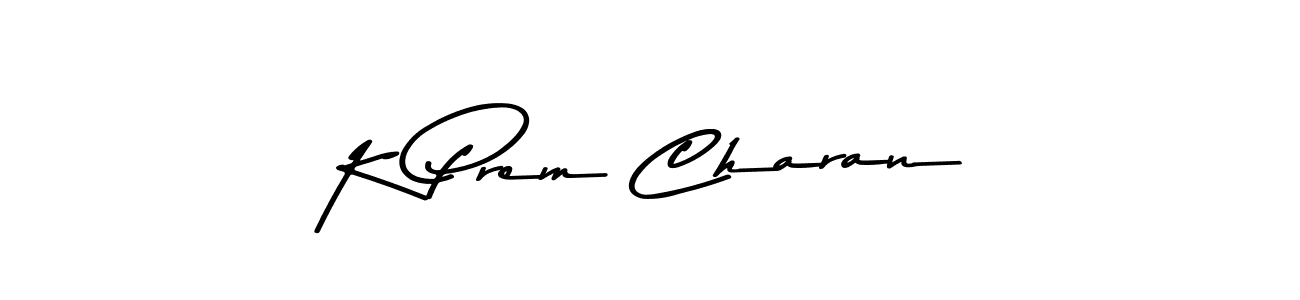Also we have K Prem Charan name is the best signature style. Create professional handwritten signature collection using Asem Kandis PERSONAL USE autograph style. K Prem Charan signature style 9 images and pictures png