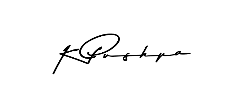 Best and Professional Signature Style for K Pushpa. Asem Kandis PERSONAL USE Best Signature Style Collection. K Pushpa signature style 9 images and pictures png