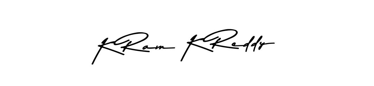 Design your own signature with our free online signature maker. With this signature software, you can create a handwritten (Asem Kandis PERSONAL USE) signature for name K Ram K Reddy. K Ram K Reddy signature style 9 images and pictures png