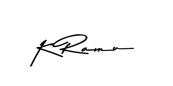 Here are the top 10 professional signature styles for the name K Ramu. These are the best autograph styles you can use for your name. K Ramu signature style 9 images and pictures png