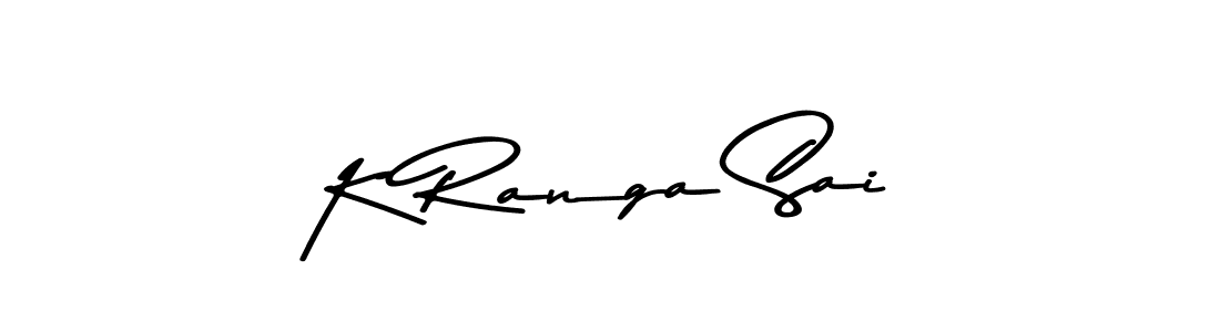 if you are searching for the best signature style for your name K Ranga Sai. so please give up your signature search. here we have designed multiple signature styles  using Asem Kandis PERSONAL USE. K Ranga Sai signature style 9 images and pictures png