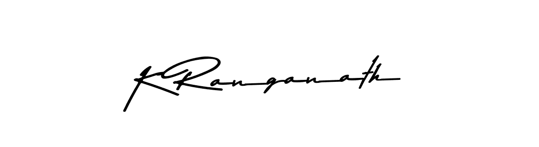 Design your own signature with our free online signature maker. With this signature software, you can create a handwritten (Asem Kandis PERSONAL USE) signature for name K Ranganath. K Ranganath signature style 9 images and pictures png