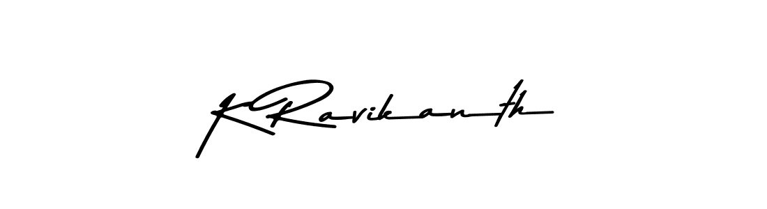 The best way (Asem Kandis PERSONAL USE) to make a short signature is to pick only two or three words in your name. The name K Ravikanth include a total of six letters. For converting this name. K Ravikanth signature style 9 images and pictures png