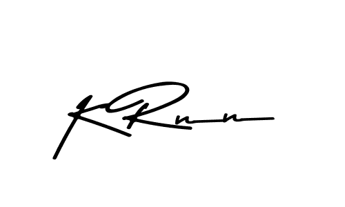 Design your own signature with our free online signature maker. With this signature software, you can create a handwritten (Asem Kandis PERSONAL USE) signature for name K Rnn. K Rnn signature style 9 images and pictures png