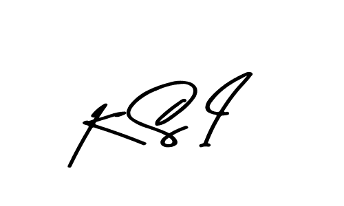 How to make K S I name signature. Use Asem Kandis PERSONAL USE style for creating short signs online. This is the latest handwritten sign. K S I signature style 9 images and pictures png