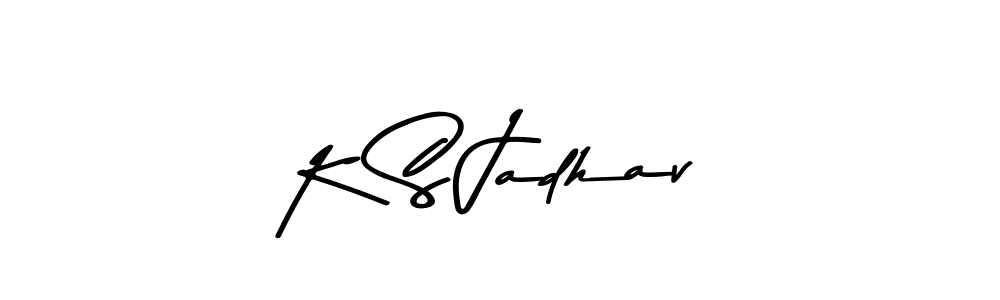 Also we have K S Jadhav name is the best signature style. Create professional handwritten signature collection using Asem Kandis PERSONAL USE autograph style. K S Jadhav signature style 9 images and pictures png