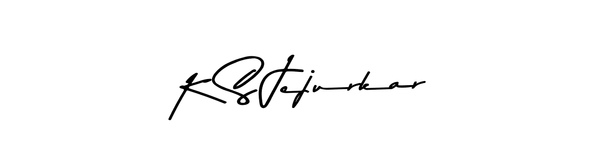 Design your own signature with our free online signature maker. With this signature software, you can create a handwritten (Asem Kandis PERSONAL USE) signature for name K S Jejurkar. K S Jejurkar signature style 9 images and pictures png