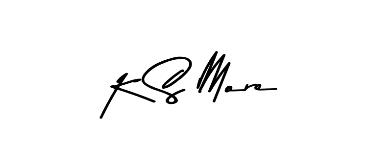 Make a beautiful signature design for name K S More. Use this online signature maker to create a handwritten signature for free. K S More signature style 9 images and pictures png