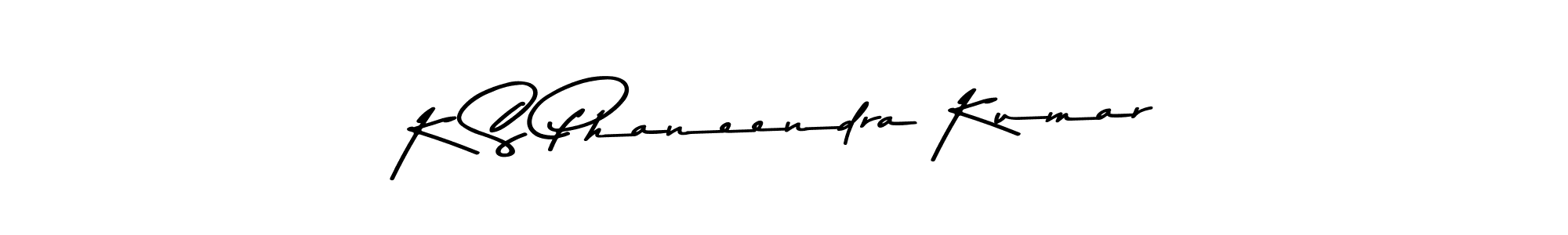 Make a beautiful signature design for name K S Phaneendra Kumar. Use this online signature maker to create a handwritten signature for free. K S Phaneendra Kumar signature style 9 images and pictures png