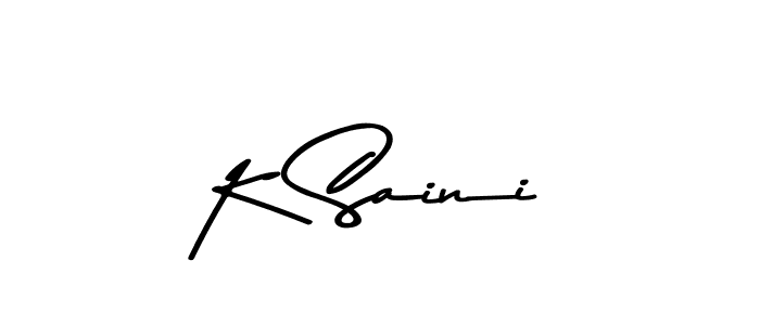 Also You can easily find your signature by using the search form. We will create K Saini name handwritten signature images for you free of cost using Asem Kandis PERSONAL USE sign style. K Saini signature style 9 images and pictures png