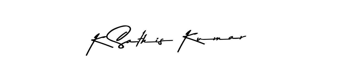 See photos of K Sathis Kumar official signature by Spectra . Check more albums & portfolios. Read reviews & check more about Asem Kandis PERSONAL USE font. K Sathis Kumar signature style 9 images and pictures png
