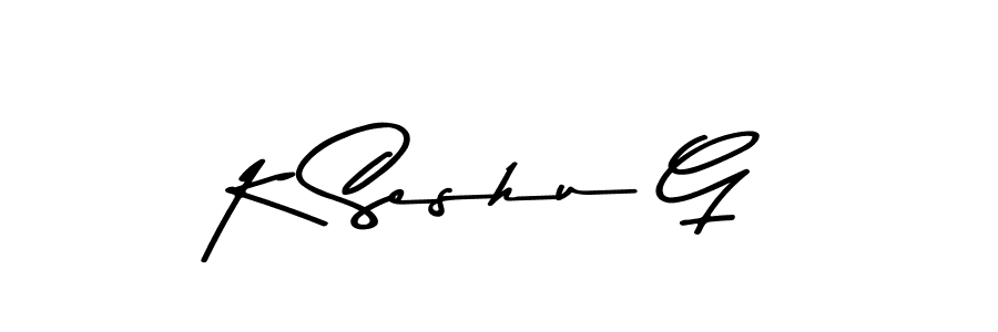 Design your own signature with our free online signature maker. With this signature software, you can create a handwritten (Asem Kandis PERSONAL USE) signature for name K Seshu G. K Seshu G signature style 9 images and pictures png