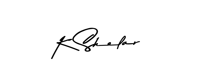 Use a signature maker to create a handwritten signature online. With this signature software, you can design (Asem Kandis PERSONAL USE) your own signature for name K Shelar. K Shelar signature style 9 images and pictures png