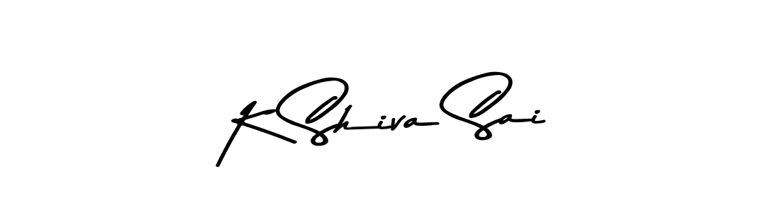 K Shiva Sai stylish signature style. Best Handwritten Sign (Asem Kandis PERSONAL USE) for my name. Handwritten Signature Collection Ideas for my name K Shiva Sai. K Shiva Sai signature style 9 images and pictures png
