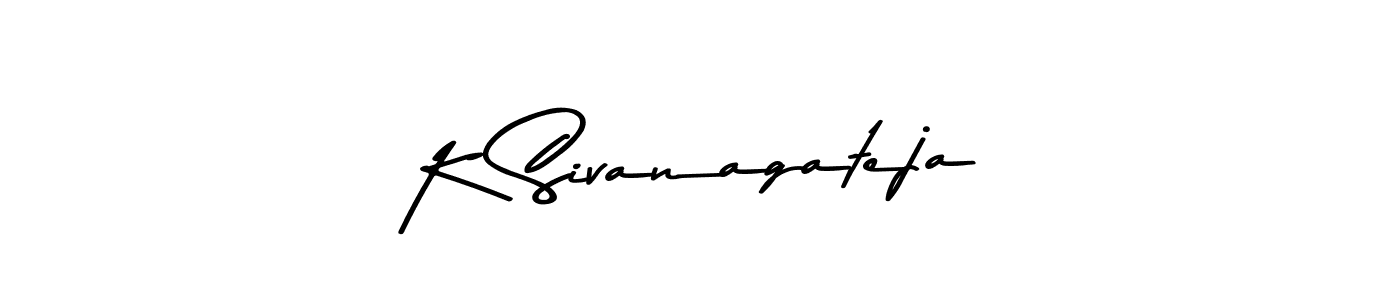 How to make K Sivanagateja name signature. Use Asem Kandis PERSONAL USE style for creating short signs online. This is the latest handwritten sign. K Sivanagateja signature style 9 images and pictures png