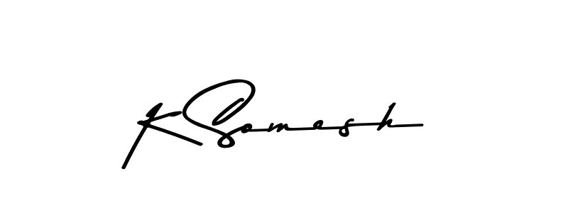 How to make K Somesh signature? Asem Kandis PERSONAL USE is a professional autograph style. Create handwritten signature for K Somesh name. K Somesh signature style 9 images and pictures png