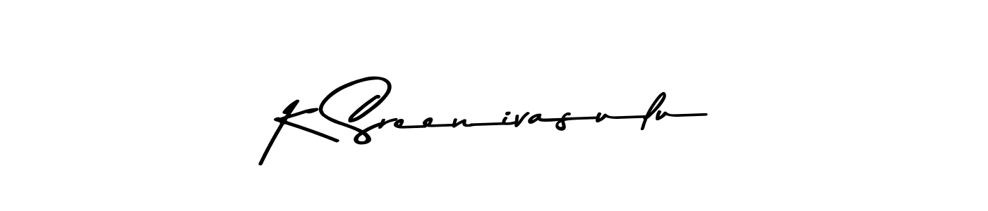 Also You can easily find your signature by using the search form. We will create K Sreenivasulu name handwritten signature images for you free of cost using Asem Kandis PERSONAL USE sign style. K Sreenivasulu signature style 9 images and pictures png