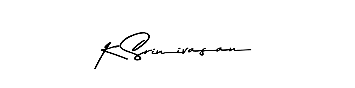 Also we have K Srinivasan name is the best signature style. Create professional handwritten signature collection using Asem Kandis PERSONAL USE autograph style. K Srinivasan signature style 9 images and pictures png