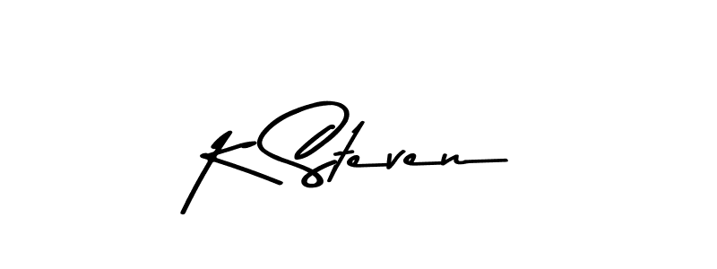 Once you've used our free online signature maker to create your best signature Asem Kandis PERSONAL USE style, it's time to enjoy all of the benefits that K Steven name signing documents. K Steven signature style 9 images and pictures png