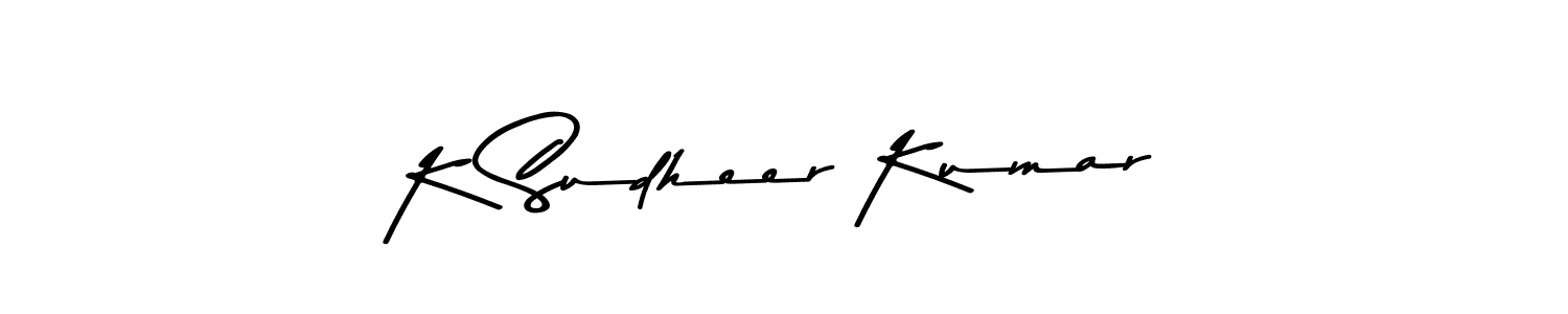 Once you've used our free online signature maker to create your best signature Asem Kandis PERSONAL USE style, it's time to enjoy all of the benefits that K Sudheer Kumar name signing documents. K Sudheer Kumar signature style 9 images and pictures png