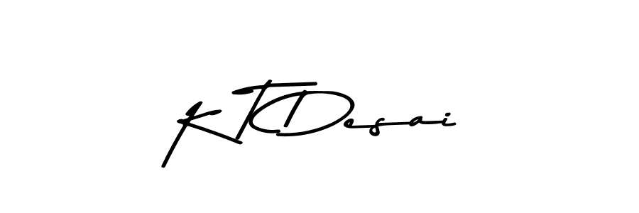 Make a beautiful signature design for name K T Desai. Use this online signature maker to create a handwritten signature for free. K T Desai signature style 9 images and pictures png