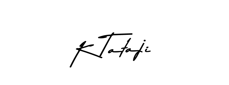 Asem Kandis PERSONAL USE is a professional signature style that is perfect for those who want to add a touch of class to their signature. It is also a great choice for those who want to make their signature more unique. Get K Tataji name to fancy signature for free. K Tataji signature style 9 images and pictures png