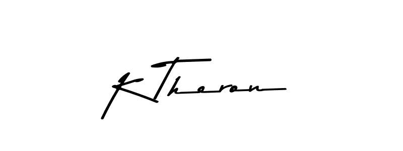 How to make K Theron signature? Asem Kandis PERSONAL USE is a professional autograph style. Create handwritten signature for K Theron name. K Theron signature style 9 images and pictures png