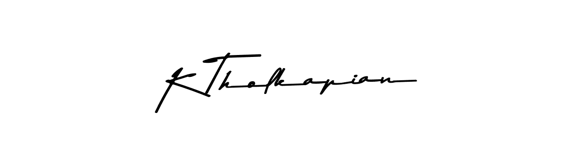 It looks lik you need a new signature style for name K Tholkapian. Design unique handwritten (Asem Kandis PERSONAL USE) signature with our free signature maker in just a few clicks. K Tholkapian signature style 9 images and pictures png
