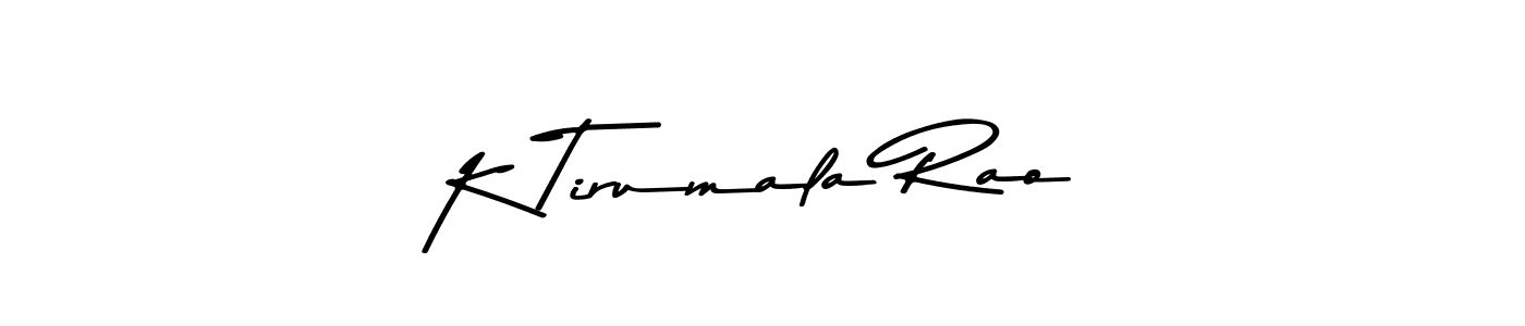 Once you've used our free online signature maker to create your best signature Asem Kandis PERSONAL USE style, it's time to enjoy all of the benefits that K Tirumala Rao name signing documents. K Tirumala Rao signature style 9 images and pictures png