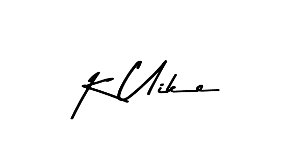 Use a signature maker to create a handwritten signature online. With this signature software, you can design (Asem Kandis PERSONAL USE) your own signature for name K Uike. K Uike signature style 9 images and pictures png