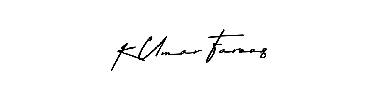 Also You can easily find your signature by using the search form. We will create K Umar Farooq name handwritten signature images for you free of cost using Asem Kandis PERSONAL USE sign style. K Umar Farooq signature style 9 images and pictures png