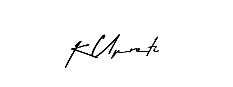 Similarly Asem Kandis PERSONAL USE is the best handwritten signature design. Signature creator online .You can use it as an online autograph creator for name K Upreti. K Upreti signature style 9 images and pictures png