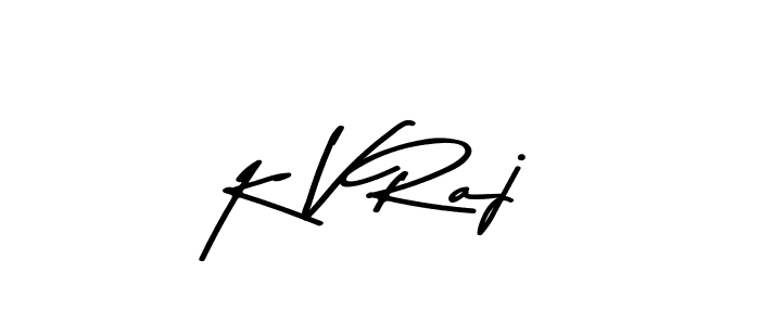 Make a beautiful signature design for name K V Raj. With this signature (Asem Kandis PERSONAL USE) style, you can create a handwritten signature for free. K V Raj signature style 9 images and pictures png