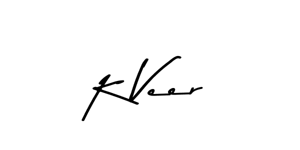 How to make K Veer signature? Asem Kandis PERSONAL USE is a professional autograph style. Create handwritten signature for K Veer name. K Veer signature style 9 images and pictures png