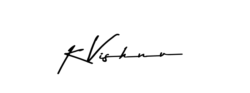 Make a beautiful signature design for name K Vishnu. Use this online signature maker to create a handwritten signature for free. K Vishnu signature style 9 images and pictures png