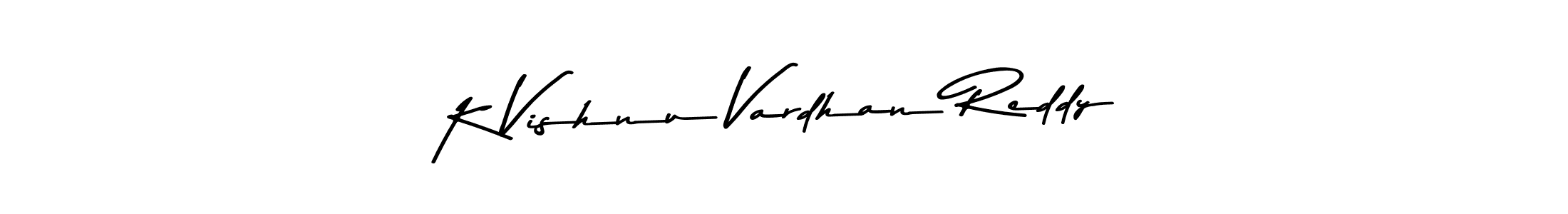 This is the best signature style for the K Vishnu Vardhan Reddy name. Also you like these signature font (Asem Kandis PERSONAL USE). Mix name signature. K Vishnu Vardhan Reddy signature style 9 images and pictures png