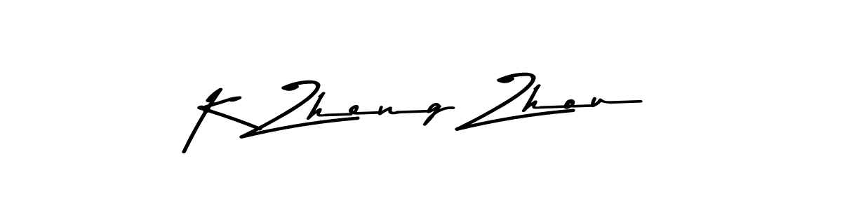 Once you've used our free online signature maker to create your best signature Asem Kandis PERSONAL USE style, it's time to enjoy all of the benefits that K Zheng Zhou name signing documents. K Zheng Zhou signature style 9 images and pictures png