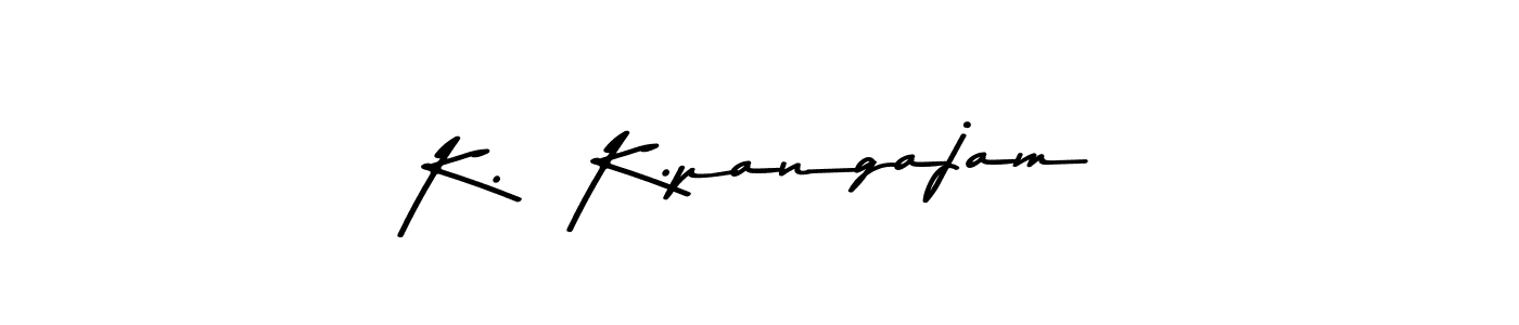 Make a short K.  K.pangajam signature style. Manage your documents anywhere anytime using Asem Kandis PERSONAL USE. Create and add eSignatures, submit forms, share and send files easily. K.  K.pangajam signature style 9 images and pictures png