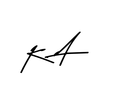 Also we have K. A name is the best signature style. Create professional handwritten signature collection using Asem Kandis PERSONAL USE autograph style. K. A signature style 9 images and pictures png