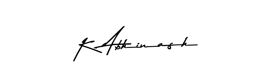 Design your own signature with our free online signature maker. With this signature software, you can create a handwritten (Asem Kandis PERSONAL USE) signature for name K. Abhinash. K. Abhinash signature style 9 images and pictures png