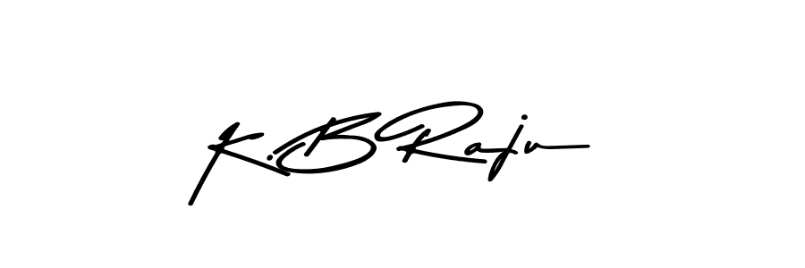 The best way (Asem Kandis PERSONAL USE) to make a short signature is to pick only two or three words in your name. The name K. B Raju include a total of six letters. For converting this name. K. B Raju signature style 9 images and pictures png