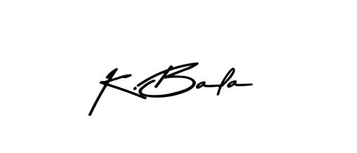 Also we have K. Bala name is the best signature style. Create professional handwritten signature collection using Asem Kandis PERSONAL USE autograph style. K. Bala signature style 9 images and pictures png