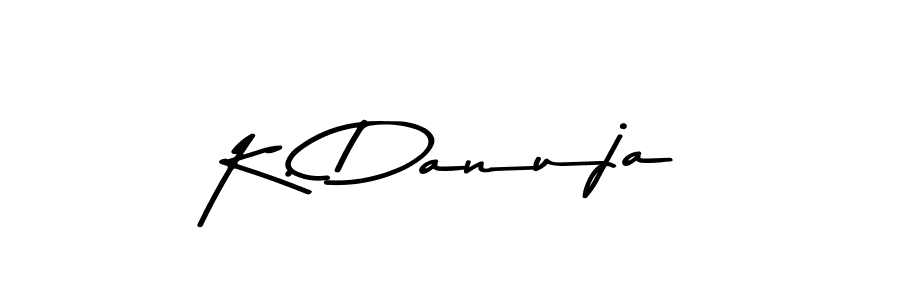 Best and Professional Signature Style for K. Danuja. Asem Kandis PERSONAL USE Best Signature Style Collection. K. Danuja signature style 9 images and pictures png