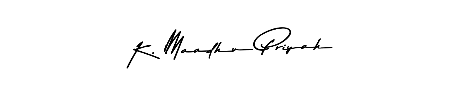 It looks lik you need a new signature style for name K. Maadhu Priyah. Design unique handwritten (Asem Kandis PERSONAL USE) signature with our free signature maker in just a few clicks. K. Maadhu Priyah signature style 9 images and pictures png