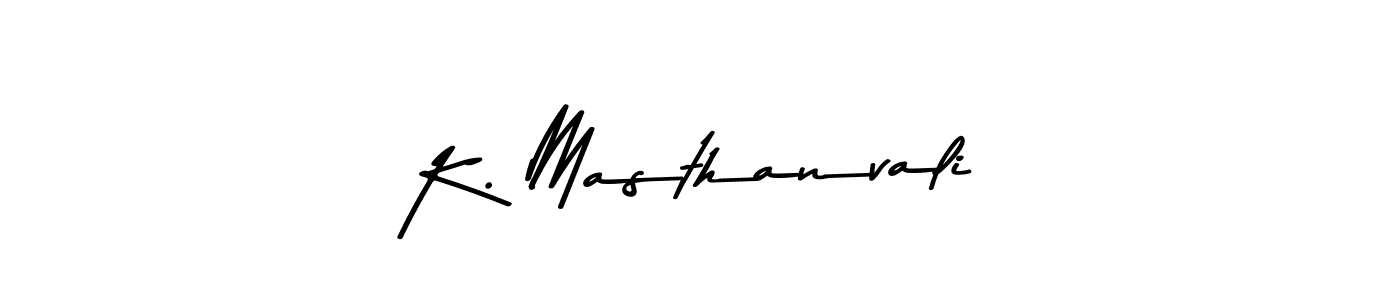 Use a signature maker to create a handwritten signature online. With this signature software, you can design (Asem Kandis PERSONAL USE) your own signature for name K. Masthanvali. K. Masthanvali signature style 9 images and pictures png