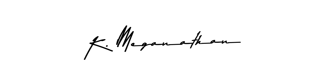 K. Meganathan stylish signature style. Best Handwritten Sign (Asem Kandis PERSONAL USE) for my name. Handwritten Signature Collection Ideas for my name K. Meganathan. K. Meganathan signature style 9 images and pictures png